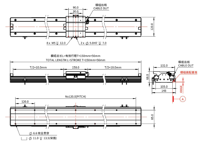 iU105-BL120 直線電機(jī)